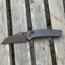 Kansept Main Street Knife Micarta Rose Gold picture