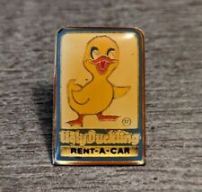 Vintage Ugly Duckling Rent-A-Car Company Logo Advertising Lapel Pin picture