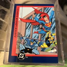 1993 DC COSMIC TEAMS Skybox Comp 150  CARD SET AQUAMAN WONDER WOMAN BATMAN Exc picture