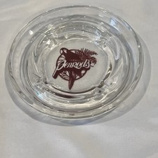 Vintage Penrod’s Fort Lauderdale Glass Ashtray Parrot Logo Bar Collectible picture