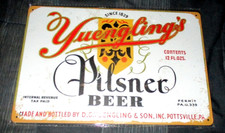 YUENGLING'S PILSNER BEER Metal Sign #03- NEW picture