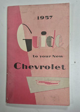 1957 Guide to your New Chevrolet - manual Part Number 3738038 picture