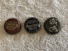 3 OLD READING BEER DIFFERENT VINTAGE BOTTLE CAPS, READING, PENNSYLVANIA  picture