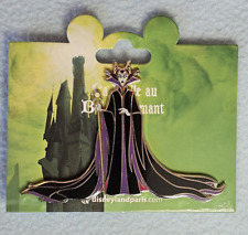 New Disney DLP DLRP Disneyland Paris Sleeping Beauty Cloak Maleficent Pin 2023 picture