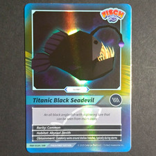 GTR Fisch Series 1 Titanic Black Seadevil FSH-U124 1st Edition 2025 picture