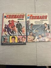 TV Tornado Annual - Hardcover Edition by WD 1968 The Phantom, Tarzan, 2 Books picture