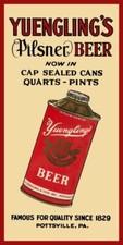 Yuengling's Pilsner Beer, Since 1829 NEW Sign 24x48