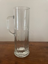 Vintage Libbey 21oz  Frankfurt Glass Beer Stein/ Mug 9” Thick Heavy READ picture