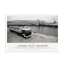 VINTAGE HAULAGE RANGE 001 — COOMBE VALLEY TRANSPORT. UNFRAMED. 12x16” picture