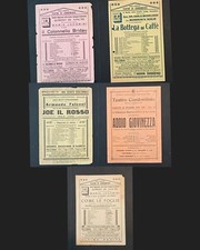 GALLARATE THEATER CONDOMINIUM 5 ORIGINAL POSTERS 1934 GOLDONI OND FASCISM picture