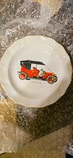 Duchess Bone China England Saucers with Vintage Car Illustrations picture