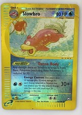 Slowbro 33/147 Aquapolis Reverse Holo Rare Heavily Played (Damaged) 2002 picture