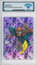 1992 Marvel The McFarlane Era SPIDER-MAN  #P-5 Prism 💎 DSG 9 Mint picture