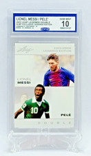 2022 Leaf Legend Double Lionel Messi / Pele #LMP Exclusive Legend Edit CCG 10 picture