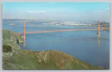 Postcard Golden Gate Bridge San Francisco California CA Union Oil Company picture