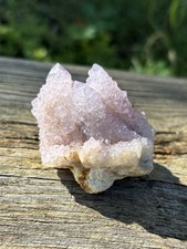 Spirit Quartz Cactus Crystal- Natural 1.7” Raw Lavender Spirit Quartz Cluster picture