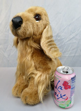 Vintage Avanti Cocker Spaniel 1984 Realistic Standing Plush Dog Korea Cute Eyes picture