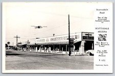 Scottsdale Arizona Scottsdale Road Drug Store Street Frashers Real Photo RPPC picture