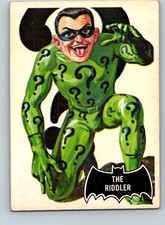 1966 Topps Batman (Black Bat Logo) #36 The Riddler *JBCARDS*K3255 picture