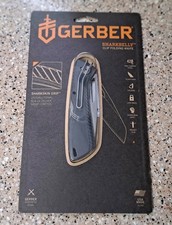 NEW Gerber Shark Belly Folding Pocket Knife - Made in USA - Deep Carry Clip picture