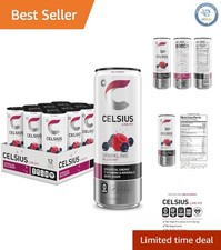 Functional Energy Drink - Sparkling Wild Berry 12-Pack with 200mg Caffeine picture