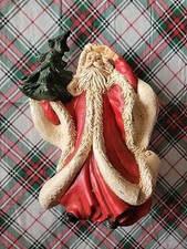 Vintage 1986 Gare Inc Ceramic Santa Claus Decoration 10
