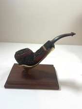 Peterson Emerald 80S Rusticated Bulldog Tobacco Pipe Made in Ireland picture