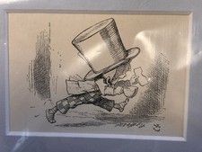 Vintage 1941 John Tenniel Alice in Wonderland Print Father William Headstand Art picture
