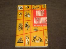 VINTAGE BSA BOY SCOUTS OF AMERICA 1962 TROOP ACTIVITIES BOOK picture