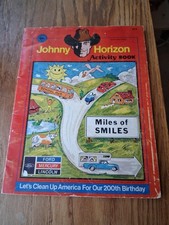Vintage 1976 Johnny Horizon Activity Book Ford Mercury Lincoln USA Bicentennial picture
