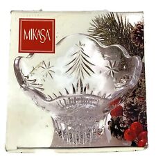 Mikasa Christmas Night Collection Footed Bowl 6 Inches picture