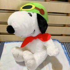Peanuts Snoopy Flying Ace Smile Giga Jumbo Big Plush Doll 40cm 15.7in Sega Japan picture
