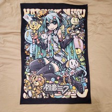 Anime Hatsune Miku Travel Blanket NWT- Loot Crate Exclusive (April 2016) 28x45 picture