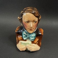 Dickens House Museum Candle Snuffer Nicholas Nickleby Porcelain Figurine picture