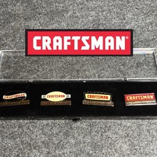 Craftsman Tools Commemorative Anniversary 4-Pin Collection Set 1927-2002 picture