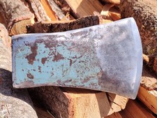 Vintage Hytest Trojan Axe; Tasmanian Splitter 4 lb (3.8lb actual) Australia picture