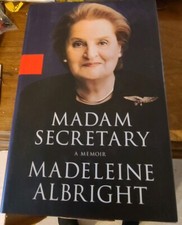 Madeleine Albright Madam Secretary Signed Autographed Book picture