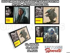 2024 Throwback Thursday Star Wars Edition Set #18 - 1962 Topps Football picture