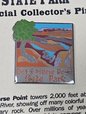 Dead Horse Point State Park Travel Souvenir Lapel Pin Utah picture