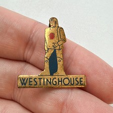 Westinghouse New York 1939 World Fair Elektro Robot Lapel Pin Souvenir Vintage picture