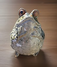 Vintage 6 “ Dennis East International Ceramic Fat Belly Bullfrog Figurine picture