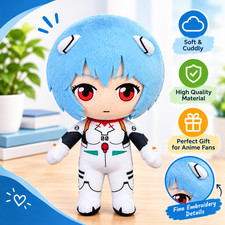 Genesis EVANGELION REI Plugsuit 8-Inch PLUSH. GE - IN STOCK picture