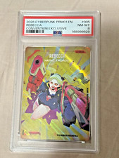 2026 CYBERPUNK TCG PRM01-SET 1 PROMOS #005 REBECCA - HAVING A MOMENT PSA 8 picture