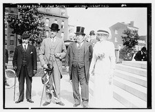 Photo:Sir George Reid Lady Reid John Barrett Dr Cook Adams 1910s Portrait picture