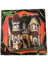 LEMAX HALLOWEEN Spooky Town LED Lighted HOUSE OF SHADOWS #35004 Local Pickup Onl picture