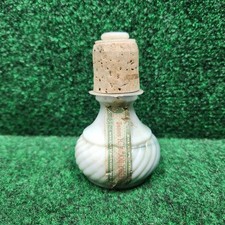 1- Vintage Jim James Beam Milk Glass Cork Decanter Stopper picture