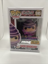 JSA Dan Green Signed Funko Pop Yugioh Dark Magician Hot Topic Exclusive #595 picture