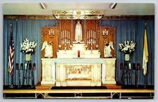 Bensalem, PA, Our Lady of Fatima Chapel, Interior, Vintage Postcard picture