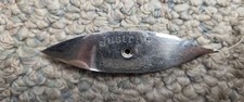 Vintage Justrite 3.5 Inch Chrome Tatting Shuttle Lace Making Tool picture