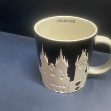 Starbucks Coffee 2011 Prague Czech Republic 3D Relief Mug 16oz Tea picture